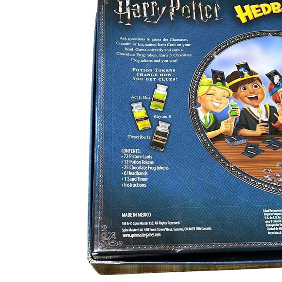 Spin Master Kids Harry Potter Family Night Hedbanz Card Game One Size - Picture 3 of 6